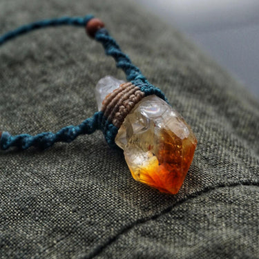 Crystal jewelry detail
